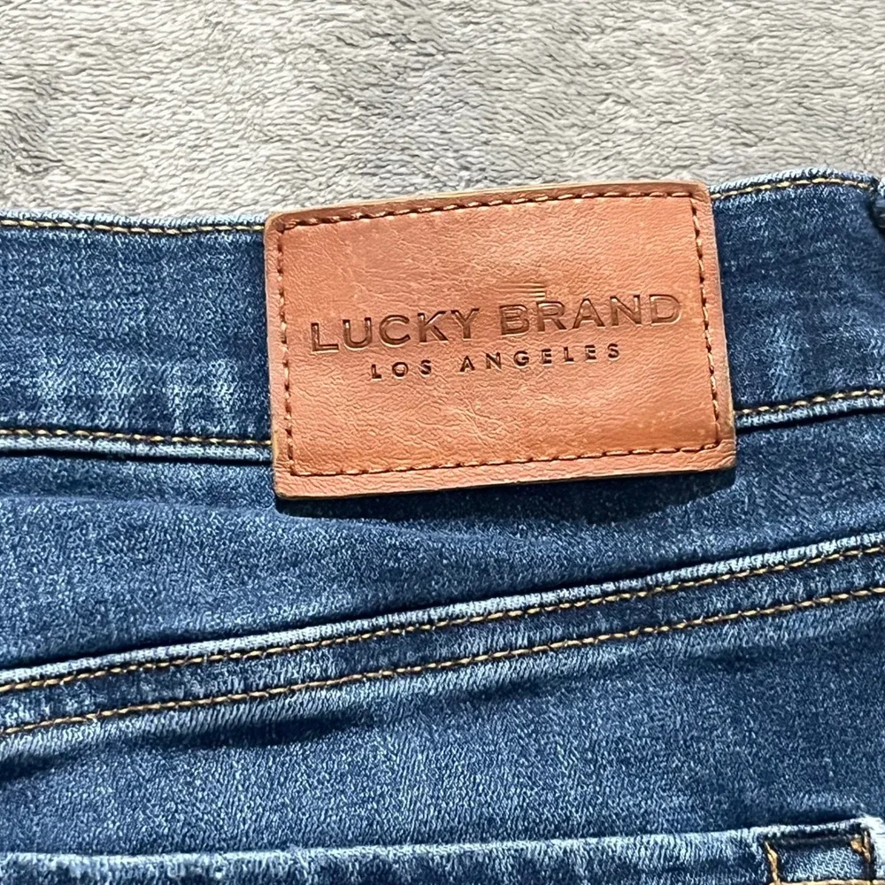Lucky Brand Jeans Mens 40x34 Blue 121 Slim Straight Medium Wash 7MP10198